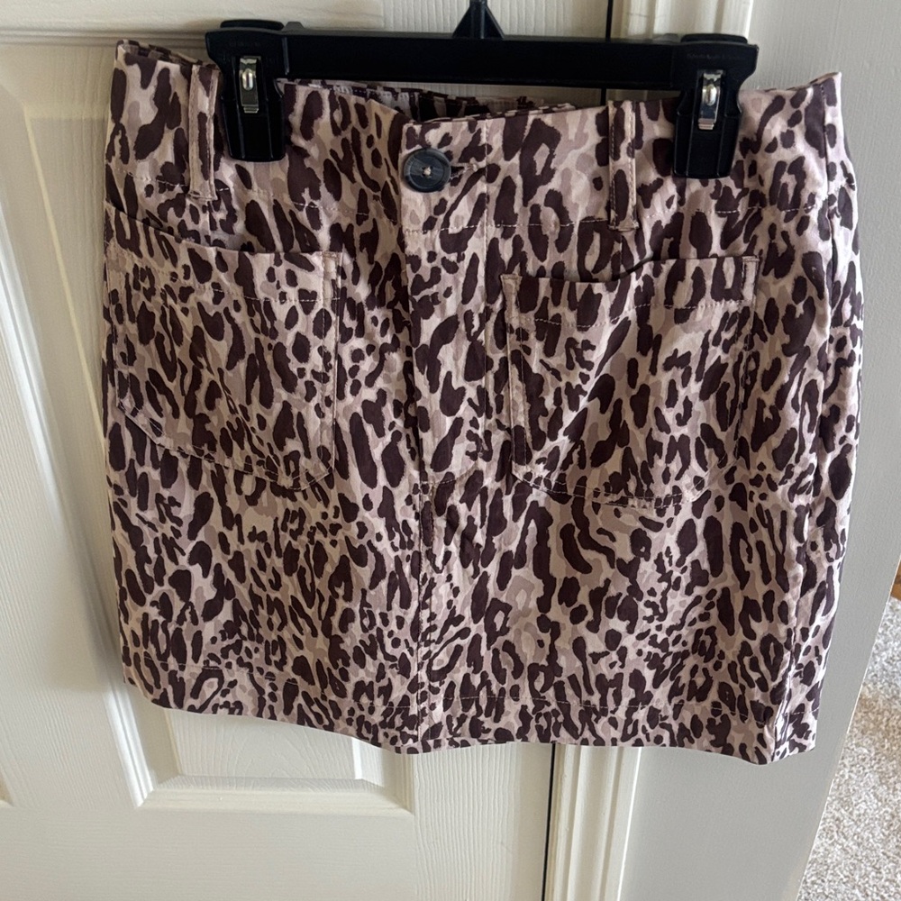 Anthropologie mini skirt